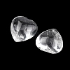 Natural Quartz Crystal Heart Palm Stones G-P609-A02-01-2