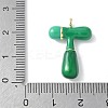 Brass Enamel Pendants KK-E093-03G-T-02-3