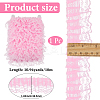 10M Polyester Pleated Lace Trim OCOR-CY0002-17A-2