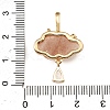 Natural Strawberry Quartz Carved Pendants GG-CBA5963-03C-3