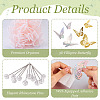 Wrinkled Wavy Polyester Flower Bouquets Wrapping Packaging FIND-TA0010-72A-4