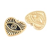 304 Stainless Steel Enamel Pendants STAS-G394-07G-01-2