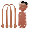 2Pcs Imitation Leather Bag Handles DIY-BBC0002-79A-1