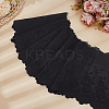 3Yards Cotton Embroidery Flower Pattern Ribbon OCOR-MA0001-83A-4