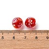 Luminous Handmade Glod Sand Lampwork Beads Strands LAMP-B028-03K-10mm-7