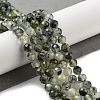 Natural Prehnite Beads Strands X-G-G140-A19-08-2