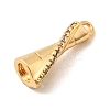 Brass Micro Pave Cubic Zirconia Pendants KK-C117-12G-I-2