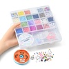 DIY Beaded Earring Bracelet Necklace Making Kit DIY-YW0006-47-5