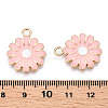 Alloy Enamel Pendants ENAM-S119-090B-RS-3