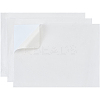 Rectangle Self Adhesive Velvet Patches AJEW-WH20011-11B-1