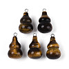Natural Tiger Eye Pendants G-T144-73E-1