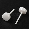 Hypoallergenic Bioceramics Zirconia Ceramic Stud Earrings EJEW-F340-05A-02-2