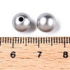 Matte Style Spray Painted Acrylic Beads ACRP-S669-8mm-01-1-3