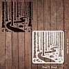 Plastic Reusable Drawing Painting Stencils Templates DIY-WH0172-428-2