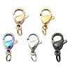 5Pcs 5 Colors 304 Stainless Steel Lobster Claw Clasps STAS-YW0001-53-1