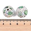 Handmade Polymer Clay Rhinestone Beads CLAY-H009-03E-3