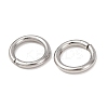 Tarnish Resistant 304 Stainless Steel Open Jump Rings X-STAS-Q186-02-8x1.2mm-1