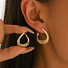 Brass Stud Earrings KY1239-4