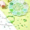 Acrylic Bead Flowers/Stars/Hearts OACR-FS0001-67B-7