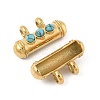 Synthetic Turquoise Pendants STAS-P380-65G-01-2