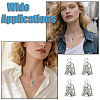 20Pcs Tibetan Style Alloy Bell Pendants FIND-YW0010-58-6