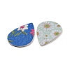 PU Leather Big Pendants FIND-T058-B-M-2