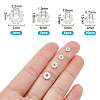 GOMAKERER 20Pcs 4 Styles 925 Sterling Silver Spacer Beads STER-GO0001-19-2