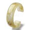 Resin Plain Cuff Bangles BJEW-B074-03A-1