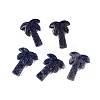 Natural Sodalite Coconut Tree Pendants G-N342-02A-1