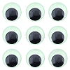 Luminous Self Adhesive Plastic Wiggle Googly Eyes Cabochons KY-WH20002-02A-1
