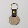 Walnut Wood Keychain KEYC-WH0030-54A-1