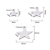 304 Stainless Steel Charms STAS-CJ0001-51-2