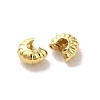 Brass Crimp Beads Covers X-FIND-Z039-13A-G-1