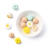 5 Styles Food Grade Eco-Friendly Silicone Beads SIL-FS0001-25-2