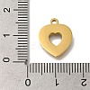 Ion Plating(IP) 304 Stainless Steel Manual Polishing Pendants STAS-M059-01G-B01-3