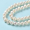 Natural Cultured Freshwater Pearl Beads Strands PEAR-E018-51-4