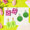 Silicone Clay Texture Mat AJEW-WH0447-040-4