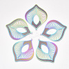 Ion Plating(IP) 304 Stainless Steel Filigree Big Pendants STAS-S108-31-1