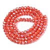 Electroplate Glass Beads Strands LS-EGLA-A044-P3mm-B21-3