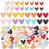 64Pcs 16 Style Alloy Enamel Pendants ENAM-PH0002-53-1
