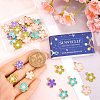 40Pcs Alloy Enamel Pendants ENAM-SC0005-51-3