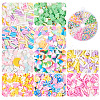 60G 10 Styles Handmade Polymer Clay Cabochons CLAY-TA0001-70-1