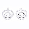 Non-Tarnish 201 Stainless Steel Pendants LS-STAS-T044-195P-1