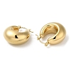 304 Stainless Steel Plain Thick Hoop Earrings X-EJEW-Z026-09G-2