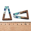 Resin and Walnut Pendants FIND-R051-03A-3