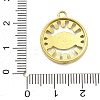 Ion Plating(IP) 304 Stainless Steel Rhinestone Pendants STAS-U034-06G-3