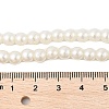 Round Acrylic Beaded Stretch Bracelets LS-OACR-XCP0001-13-4