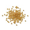 Transparent Stripe Glass Seed Beads GLAA-NH0001-06D-2