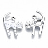 Eco-Friendly Zinc Alloy Pendants FIND-N048-45-NR-3