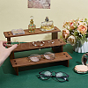 3-Tier Pine Wood Display Riser Stands for Cosmetic DJEW-WH0816-004C-3